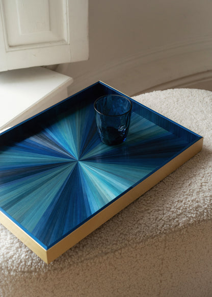 Decorative Tray Sunburst