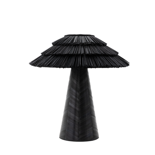 “ROOTS OF HOME” LIGHTING COLLECTION SMALL BLACK TABLE LAMP