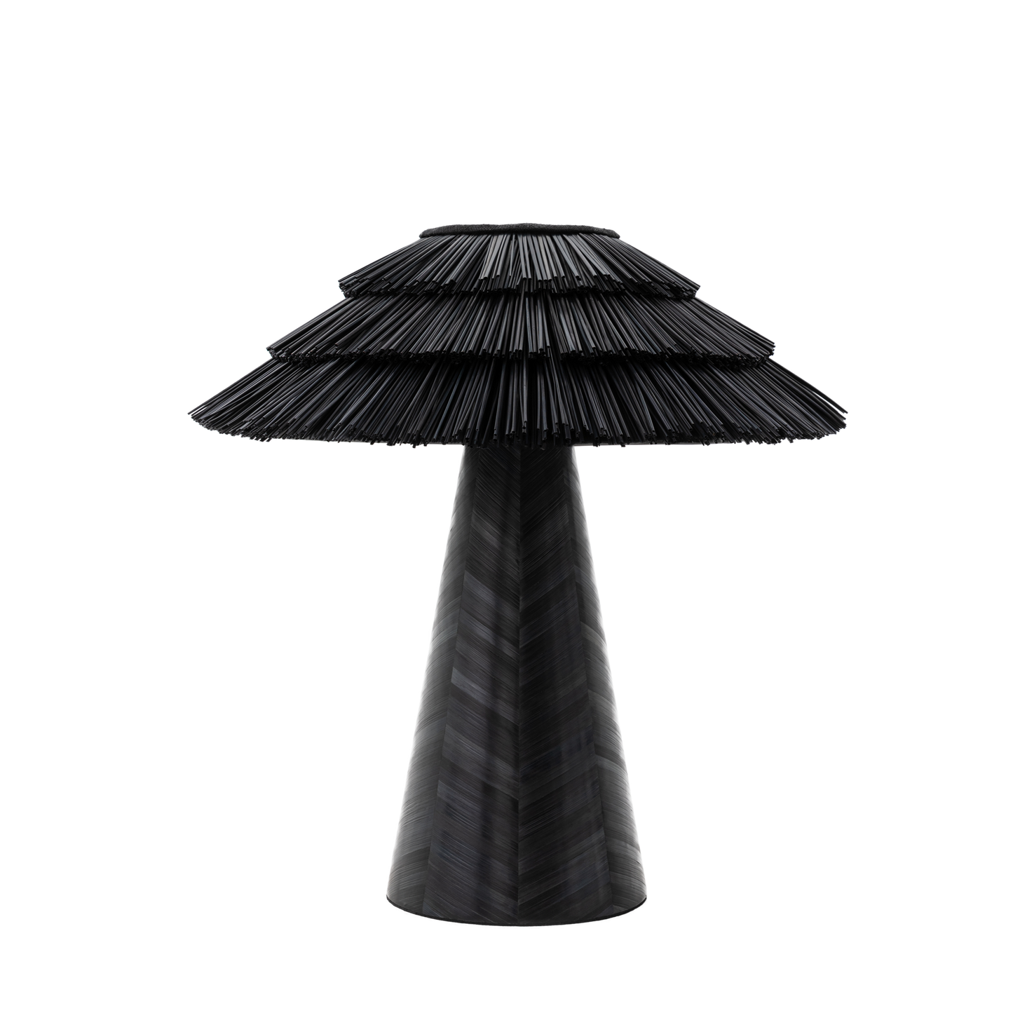 “ROOTS OF HOME” LIGHTING COLLECTION MEDIUM BLACK TABLE LAMP