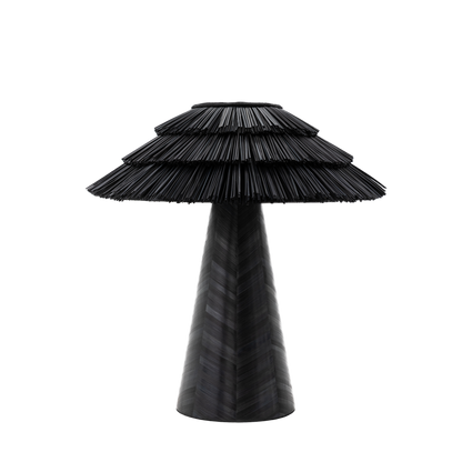 “ROOTS OF HOME” LIGHTING COLLECTION MEDIUM BLACK TABLE LAMP